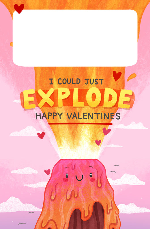 So Much Love Anniversary Cannon Confetti Shooter Card