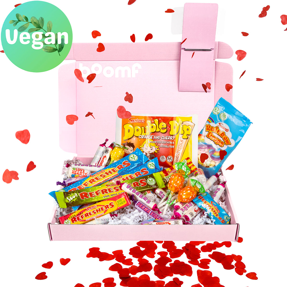 Love Sweets Exploding Confetti Gift Box (Non-personalised) – Boomf