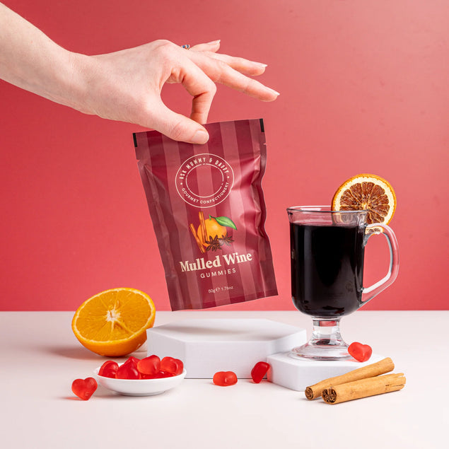 Mulled Wine Cocktail Gummy Pouch 50g