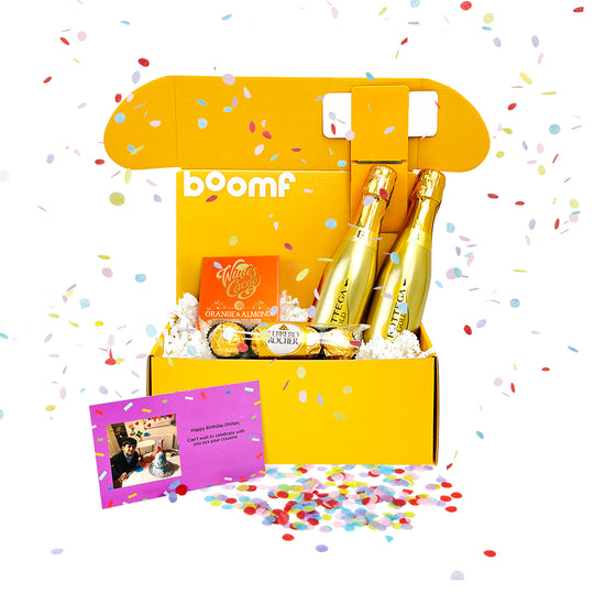 Luxury Prosecco & Truffles Exploding Confetti Gift Box
