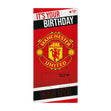 Manchester United Birthday Cannon Confetti Shooter Card
