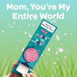 Mom, You're My Entire World Cannon Confetti Shooter Card