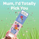 Mum Flowers Birthday Cannon Confetti Shooter Card