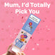Mum Flowers Birthday Cannon Confetti Shooter Card