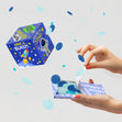 Space Birthday Non-Personalised 5-Sided Confetti-exploding Greetings Card