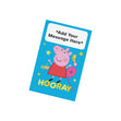 Peppa Pig Birthday Cannon Confetti Shooter Card