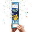 Pokemon Birthday Cannon Confetti Shooter Card