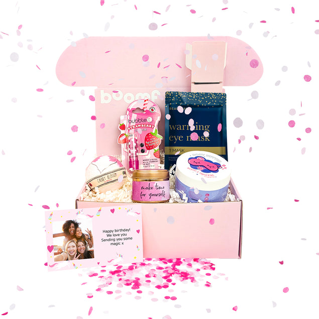 Pamper Time Exploding Confetti Gift Box