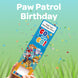 Paw Patrol Birthday Cannon Confetti Shooter Card