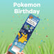 Pokemon Birthday Cannon Confetti Shooter Card