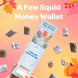 Money Cannon Surprise Wallet Card - A Few Squid