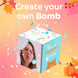 Boomf Bomb 3D Exploding Confetti Card 3D Cube Card
