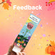 Customer Feedback Cannon Confetti Shooter Card