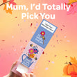 Mum Flowers Birthday Cannon Confetti Shooter Card