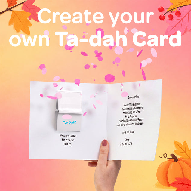 Create Your Own Ta-Dah Card