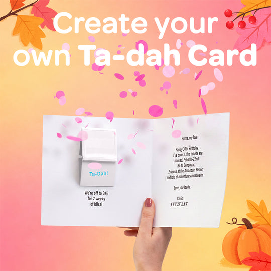 Create Your Own Ta-Dah Card