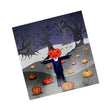 Halloween Jack Pumpkin 3D Pop-up Confetti Wild Card