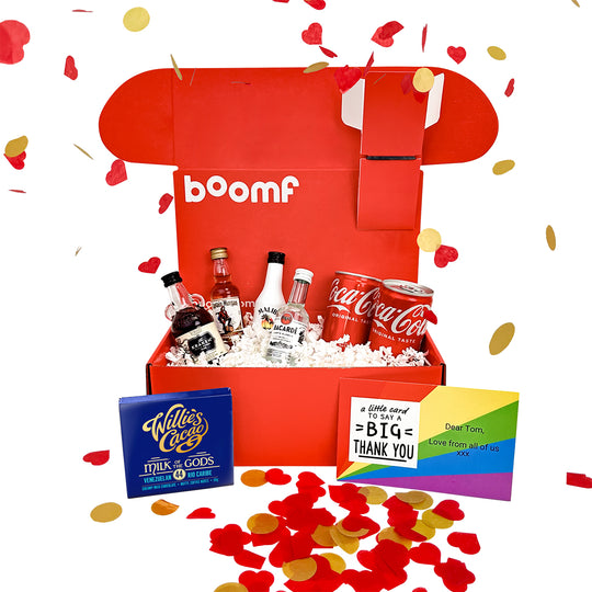 Rum & Coke Exploding Confetti Gift Box