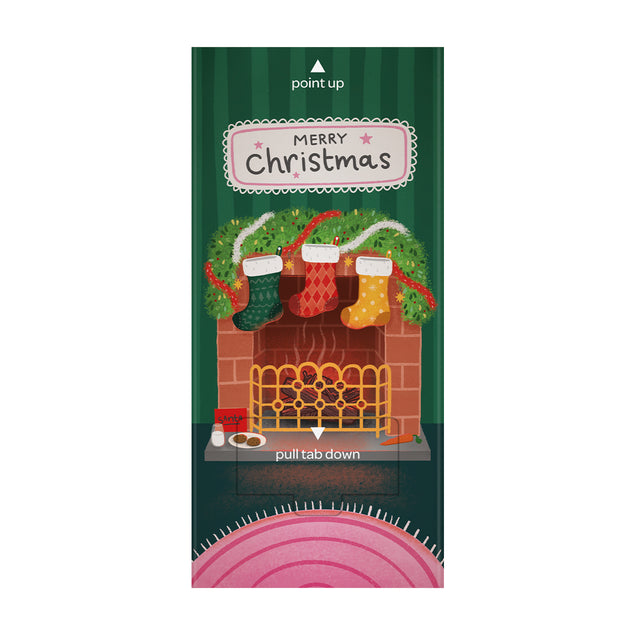 Santa's Festive Pop Cannon Confetti Shooter Card