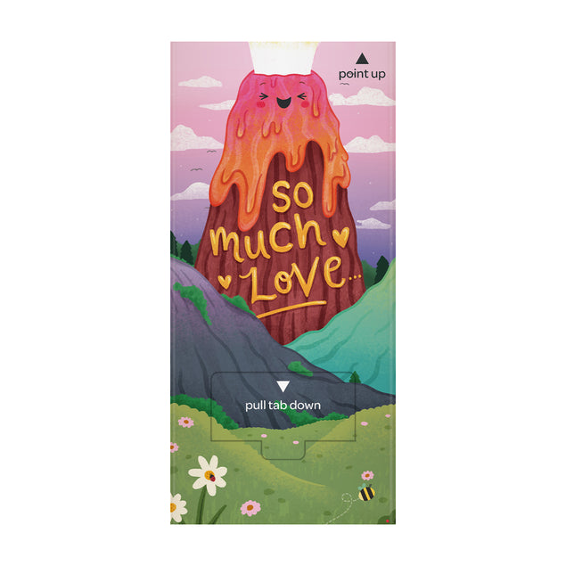 So Much Love Valentine's Day Cannon Confetti Shooter Card