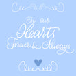 In Our Hearts Forever And Always Funeral Confetti-exploding Greetings Card