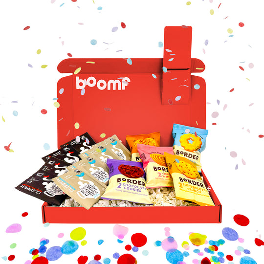 Teatime Treats Exploding Confetti Gift Box (Non-personalised)