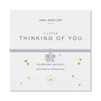 Joma Jewellery Thinking of You Flower Silver Bracelet