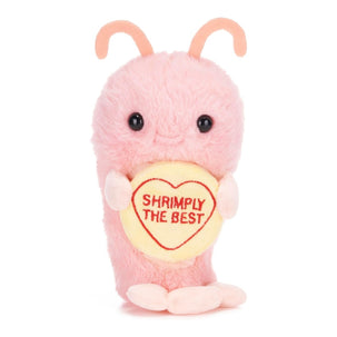 Love Hearts Shrimply The Best Soft Toy