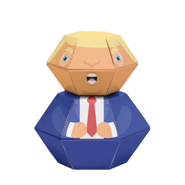 Donald Trump 3D Pop-up Confetti Wild Card