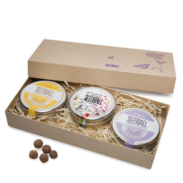 Seedball 3 Tin Giftbox
