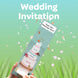 Wedding Invitation Cannon Confetti Shooter Card