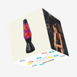 Lava Lamp Love You Confetti-exploding Greetings Card