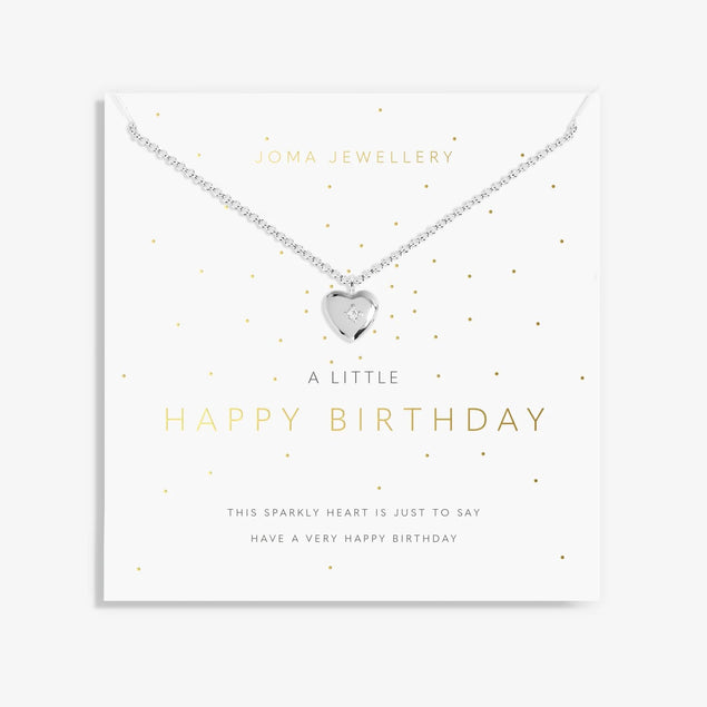 Joma Jewellery 'A Little Happy Birthday' Necklace