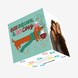 Eat Drink And Be Cosy Dachshund Christmas Confetti-exploding Greetings Card