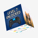 Level 7 Unlocked - 7th Birthday For Gamers Confetti-exploding Greetings Card