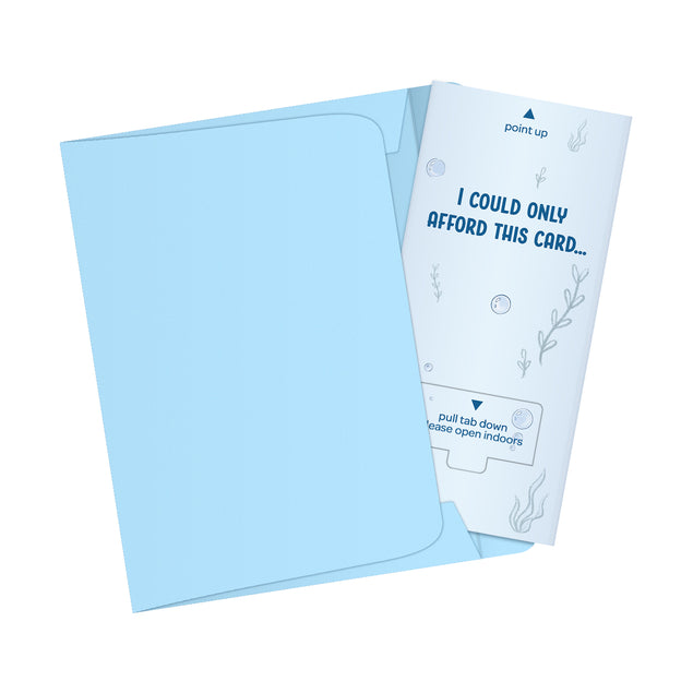 Money Cannon Surprise Wallet Card - A Few Squid