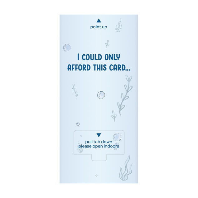 Money Cannon Surprise Wallet Card - A Few Squid