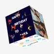 Happy Birthday To Ya Yoga Confetti-exploding Greetings Card
