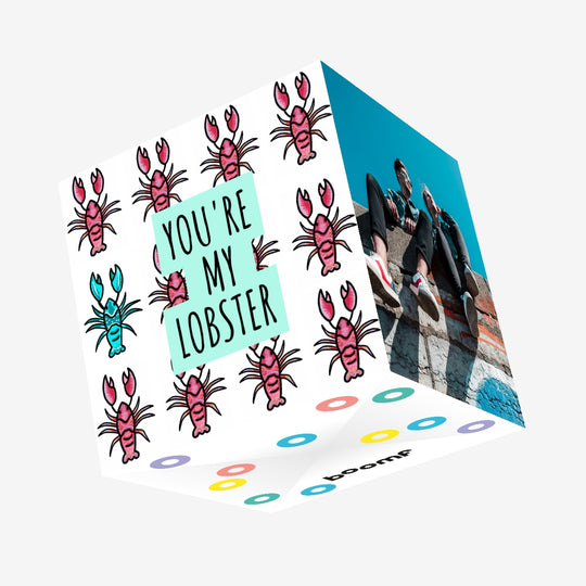 You're My Lobster Confetti-exploding Greetings Card