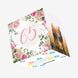 65th Birthday Pink Flowers Confetti-exploding Greetings Card