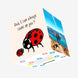 Dad, I can Always Count On You! - Cute Ladybugs Confetti-exploding Greetings Card