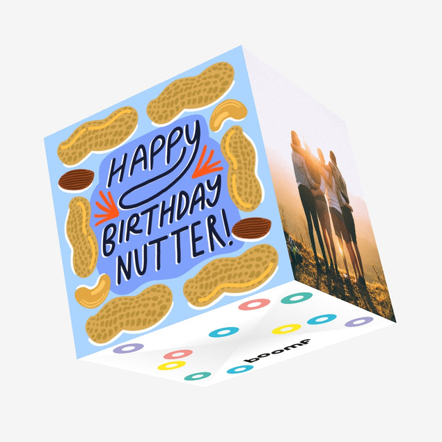 Happy Birthday Nutter Confetti-exploding Greetings Card