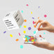 Basic Card Non-Personalised 5-Sided Confetti-exploding Greetings Card