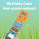Birthday Cake Non-personalised Cannon Confetti Shooter Card