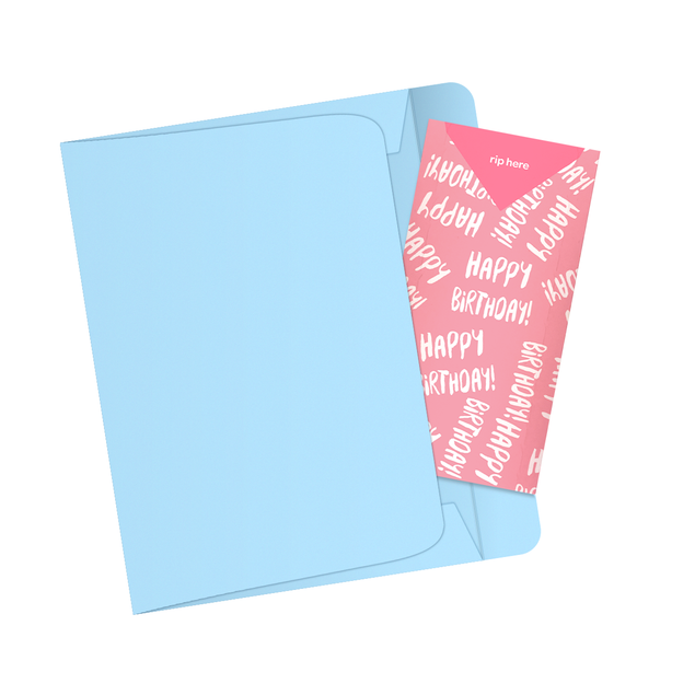 Twinkle Party Birthday Non-Personalised 5-Sided Confetti-exploding Greetings Card