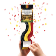 Belgium Football World Cup Cannon Confetti Shooter Card