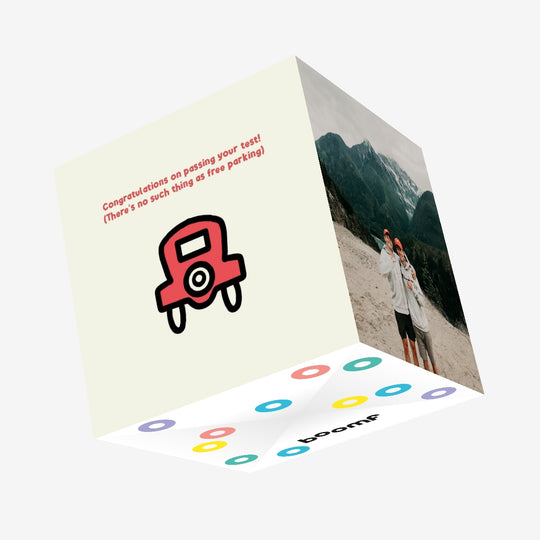 Congratulations On Getting A Driver's License Funny Confetti-exploding Greetings Card