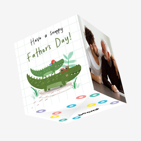 Have A Snappy Father's Day Confetti-exploding Greetings Card