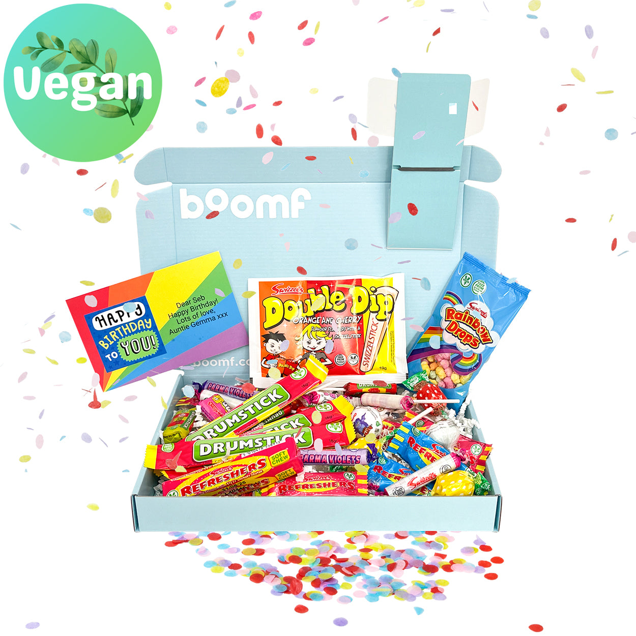 The Sweets Exploding Confetti Gift Box – Boomf