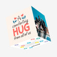 A Comforting Hug From All Of Us Cream Confetti-exploding Greetings Card